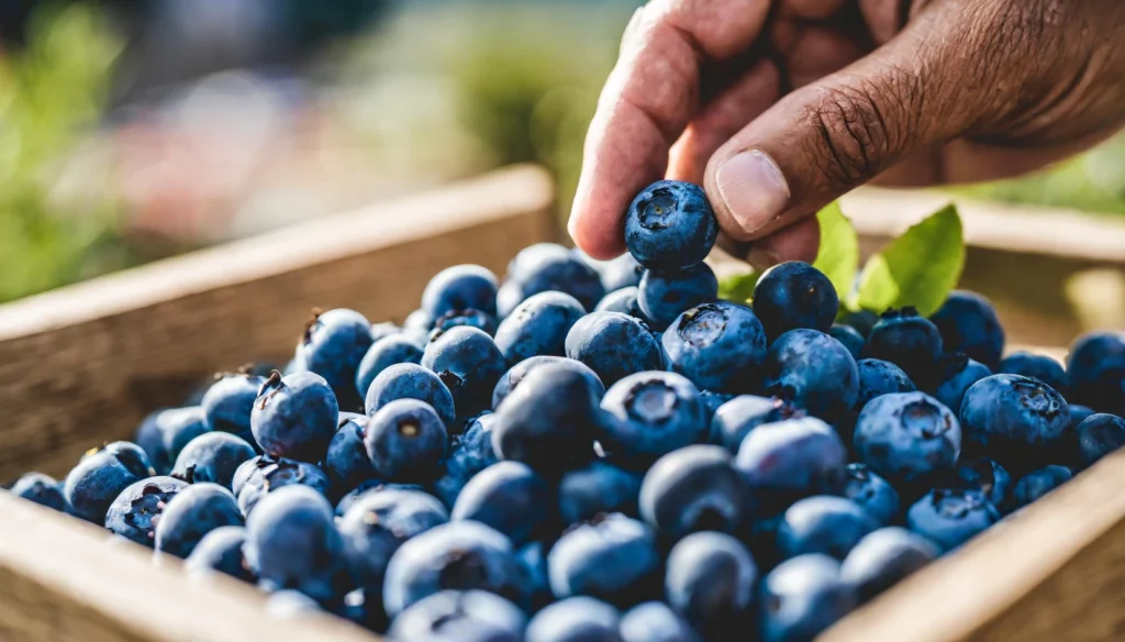 How to prepare blueberries?
