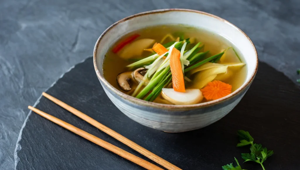 What are the 4 components of soup?