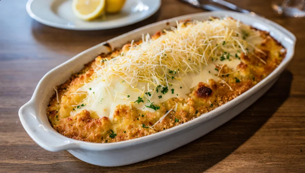 What is crab imperial made of?