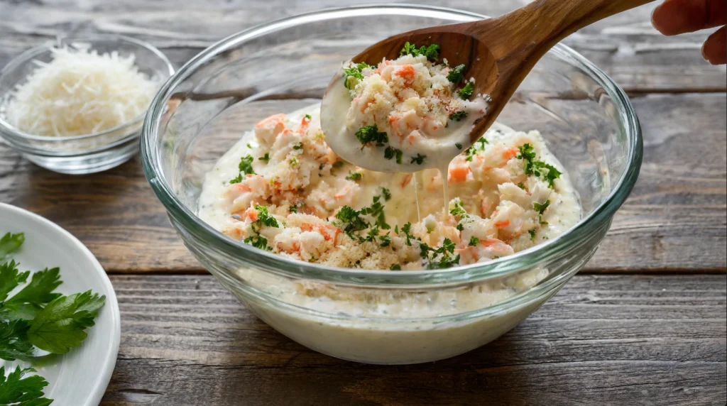 What is crab imperial made of?