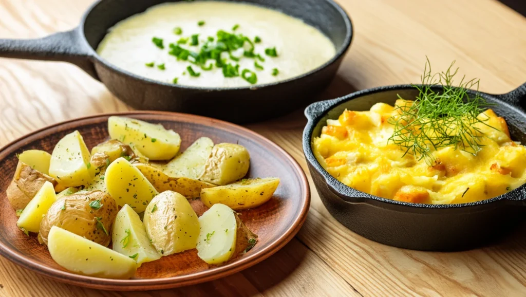 diced potatoes