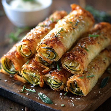 cigares de courgettes