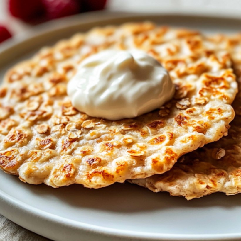 Galettes Flocons d'Avoine et Yaourt