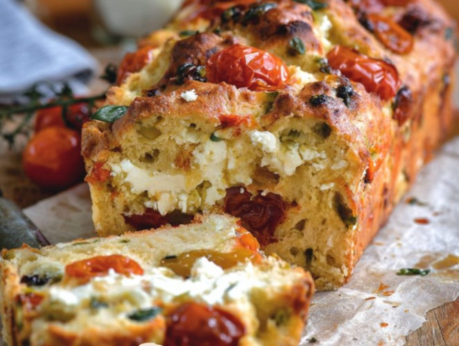 cake feta tomates cerise