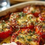Tomates gratinées au parmesan