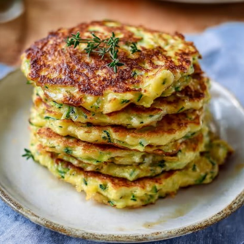 Pancakes courgette