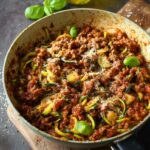 Courgettes Bolognaise