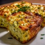 Moelleux au Chèvre et à la Courgette