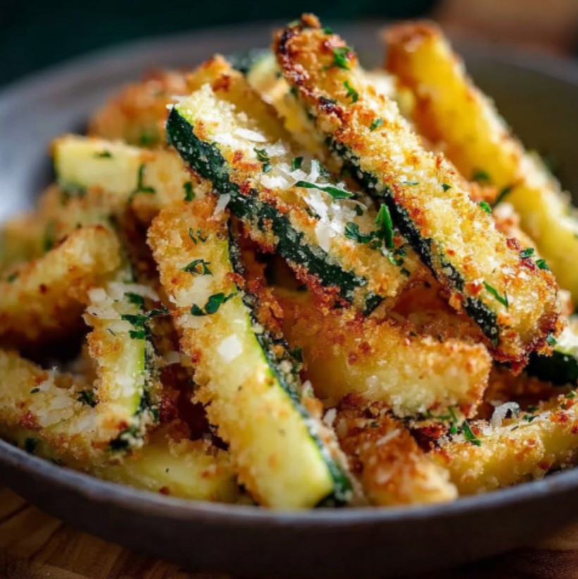 frites courgettes parmesan
