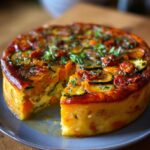 Flan Provençal aux Légumes d’Été