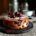 Gâteau Fondant aux Cerises et Ricotta