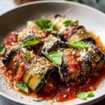 Involtini d'aubergines à la ricotta