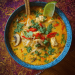 soupe thaïe poulet curry