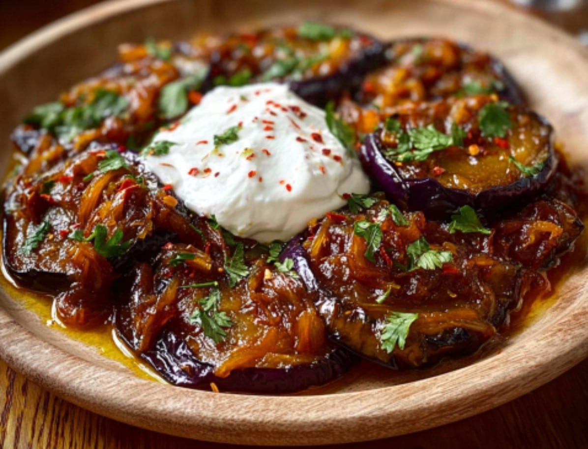 confit d’aubergine aux épices