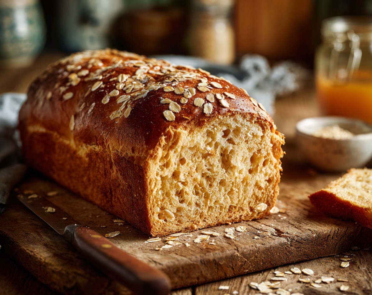 pain à l’avoine sans gluten